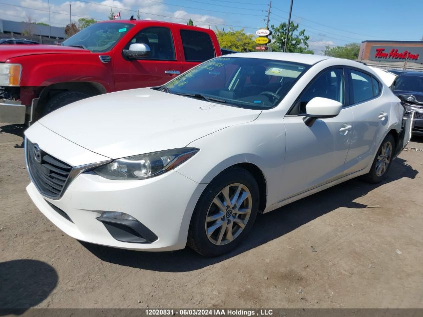 2014 Mazda Mazda3 VIN: JM1BM1V70E1137028 Lot: 12020831