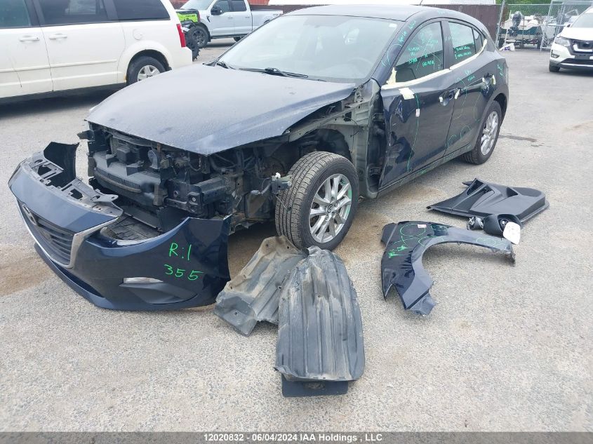 2016 Mazda Mazda3 VIN: 3MZBM1L79GM319395 Lot: 12020832