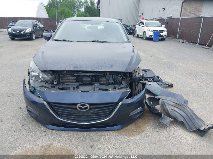 2016 Mazda Mazda3 VIN: 3MZBM1L79GM319395 Lot: 12020832