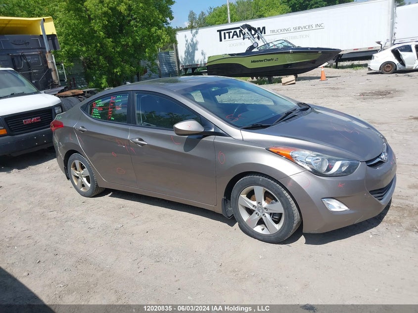 2013 Hyundai Elantra Gls VIN: 5NPDH4AE3DH348573 Lot: 12020835