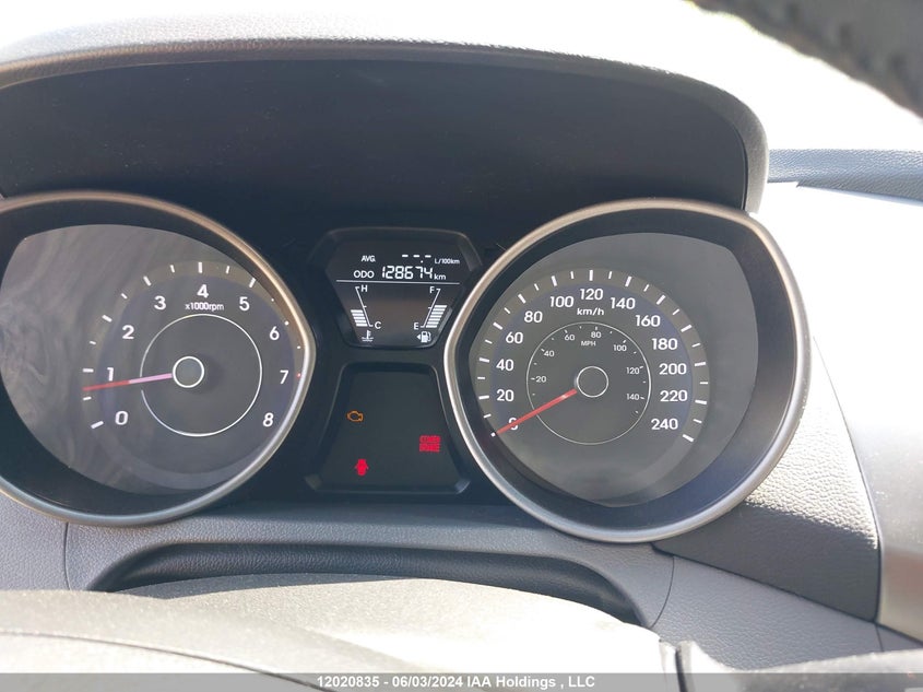 2013 Hyundai Elantra Gls VIN: 5NPDH4AE3DH348573 Lot: 12020835