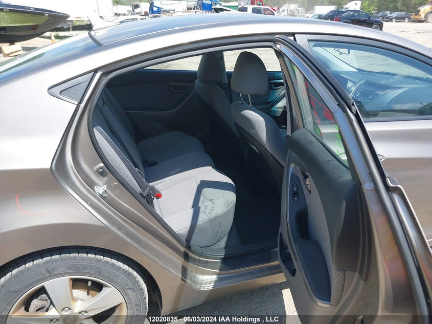 2013 Hyundai Elantra Gls VIN: 5NPDH4AE3DH348573 Lot: 12020835