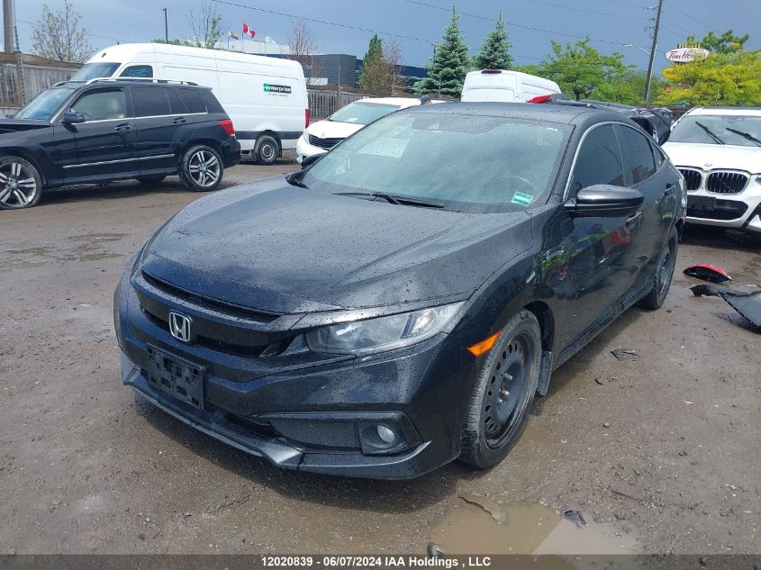 2020 Honda Civic Sedan VIN: 2HGFC2F85LH029506 Lot: 12020839