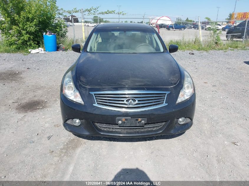 2010 Infiniti G37X VIN: JN1CV6AR4AM460841 Lot: 12020841