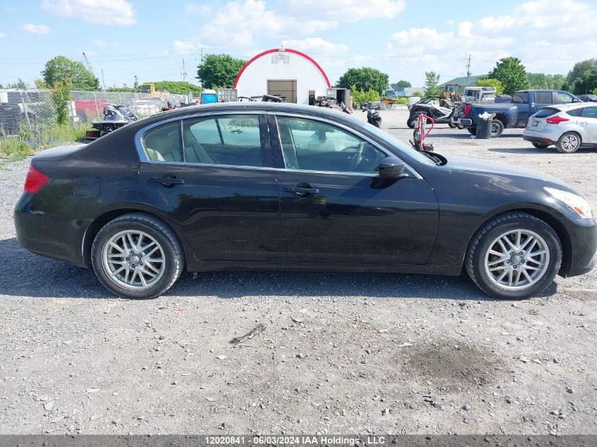 2010 Infiniti G37X VIN: JN1CV6AR4AM460841 Lot: 12020841