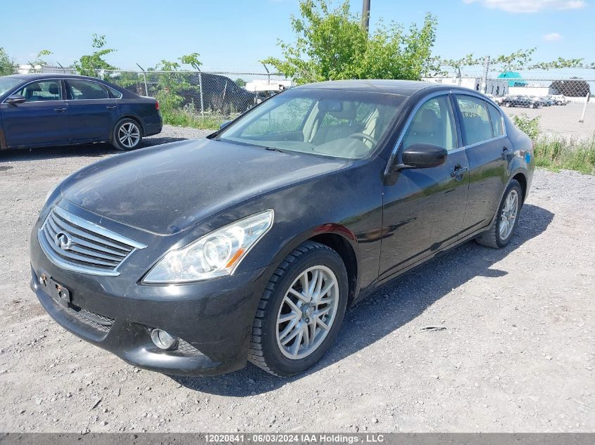 2010 Infiniti G37X VIN: JN1CV6AR4AM460841 Lot: 12020841