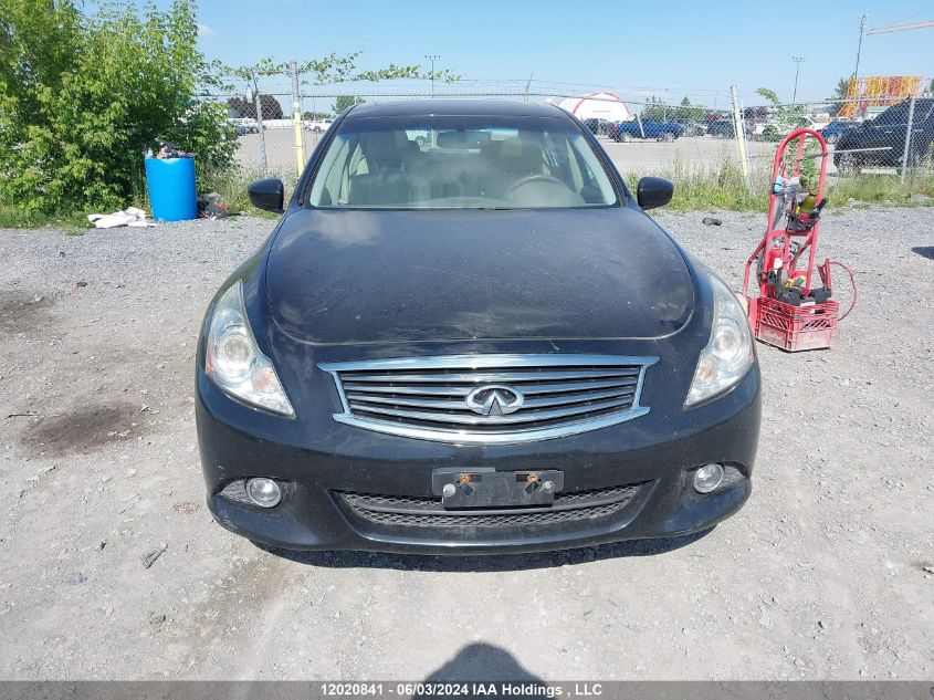 2010 Infiniti G37X VIN: JN1CV6AR4AM460841 Lot: 12020841