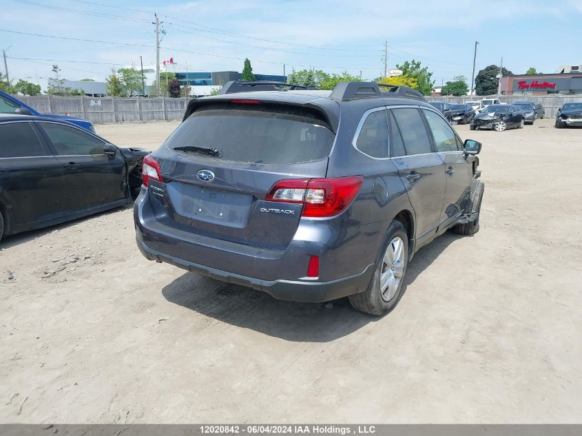 2017 Subaru Outback VIN: 4S4BSCAC4H3411632 Lot: 12020842