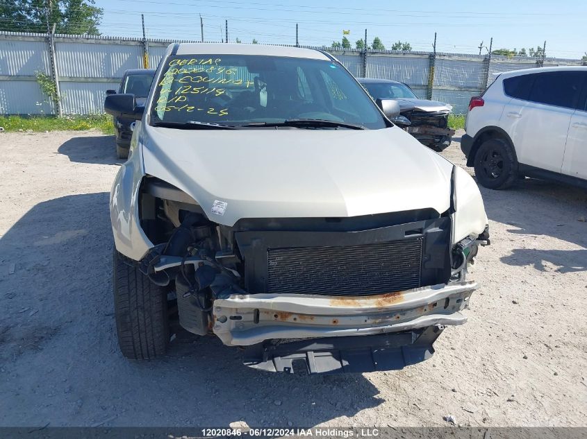 2012 Chevrolet Equinox VIN: 2GNALBEK7C6125114 Lot: 12020846