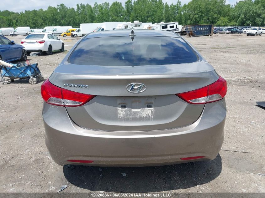 2013 Hyundai Elantra Gls VIN: 5NPDH4AE5DH213417 Lot: 12020856