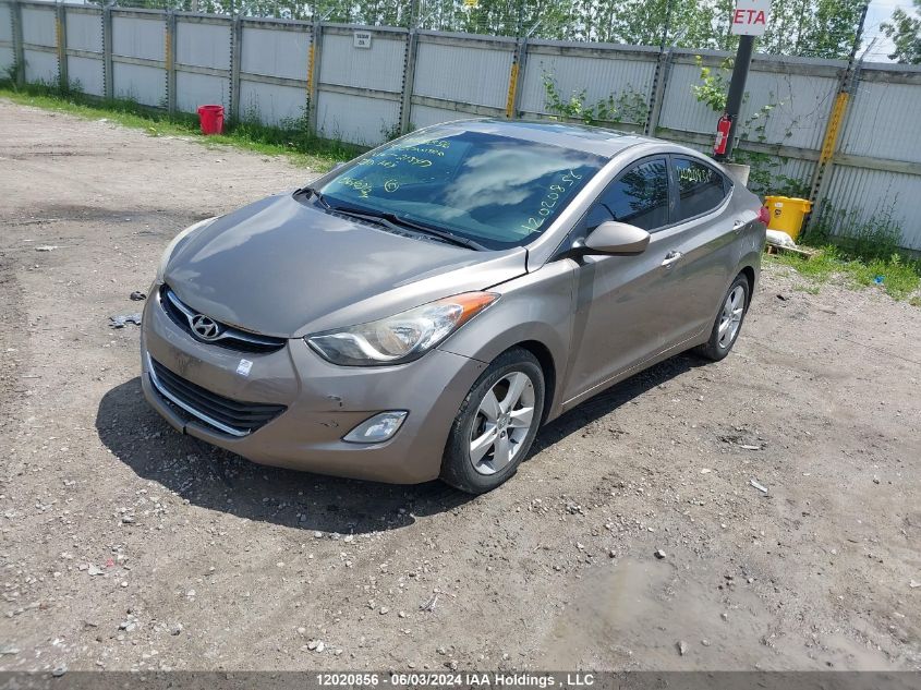 2013 Hyundai Elantra Gls VIN: 5NPDH4AE5DH213417 Lot: 12020856