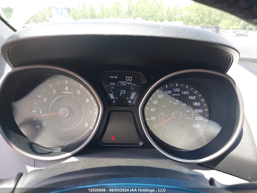 2013 Hyundai Elantra Gls VIN: 5NPDH4AE5DH213417 Lot: 12020856