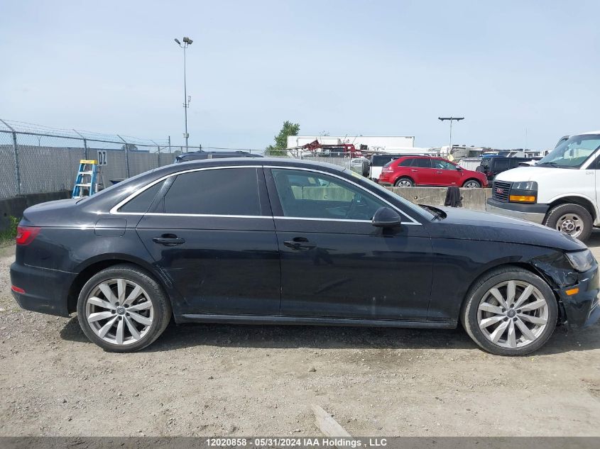 2018 Audi A4 Komfort VIN: WAUANAF48JN000710 Lot: 12020858