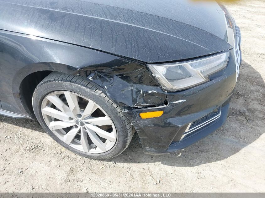 2018 Audi A4 Komfort VIN: WAUANAF48JN000710 Lot: 12020858