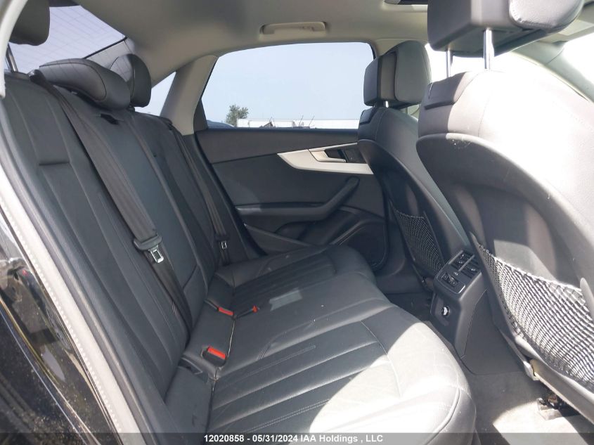 2018 Audi A4 Komfort VIN: WAUANAF48JN000710 Lot: 12020858