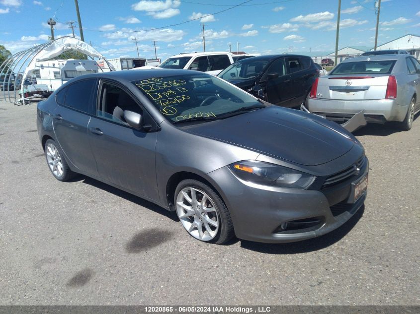 2013 Dodge Dart Rallye VIN: 1C3CDFBHXDD722120 Lot: 12020865