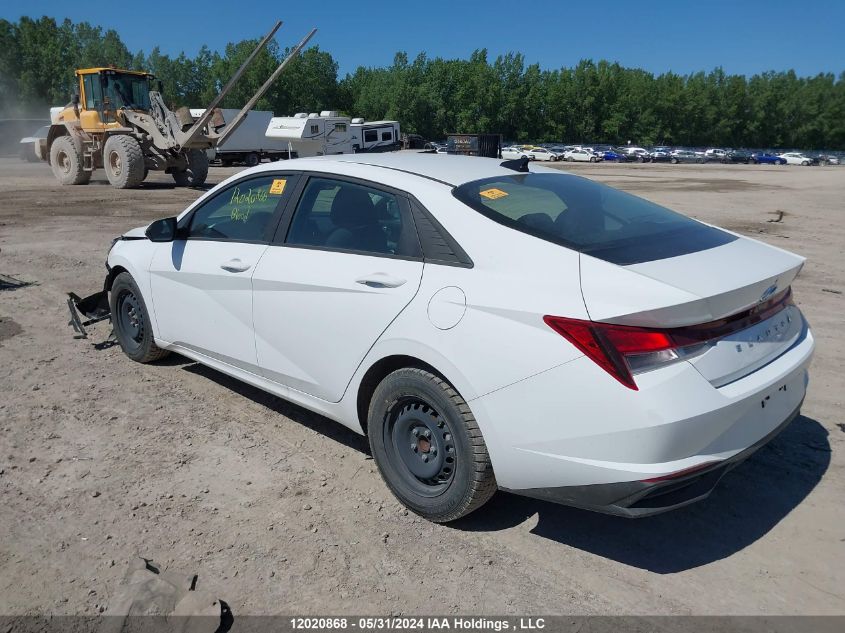 2022 Hyundai Elantra Essential Ivt With Hyundai Smartsense Package VIN: KMHLM4AG2NU292492 Lot: 12020868