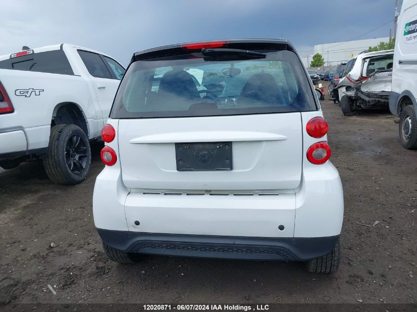 2015 Smart Fortwo VIN: WMEEJ3BA0FK800760 Lot: 12020871