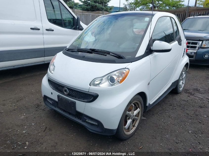 2015 Smart Fortwo VIN: WMEEJ3BA0FK800760 Lot: 12020871