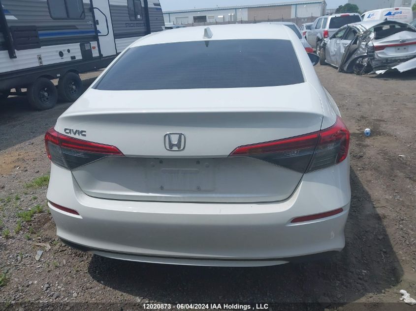 2022 Honda Civic Ex 4Dr VIN: 2HGFE2F39NH126189 Lot: 12020873