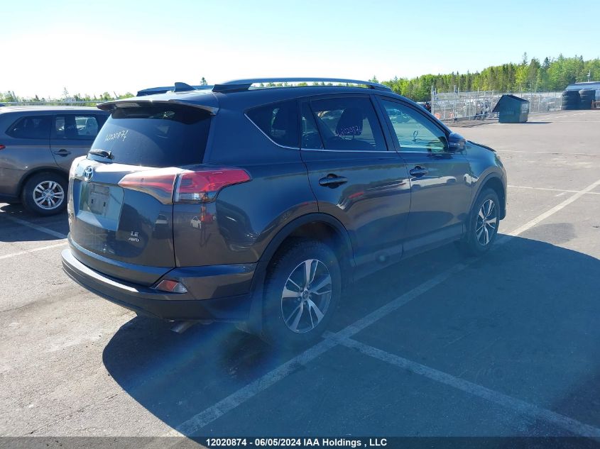 2018 Toyota Rav4 Le VIN: 2T3BFREV5JW721637 Lot: 12020874