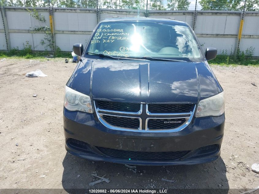 2012 Dodge Grand Caravan Se VIN: 2C4RDGBGXCR130229 Lot: 12020882