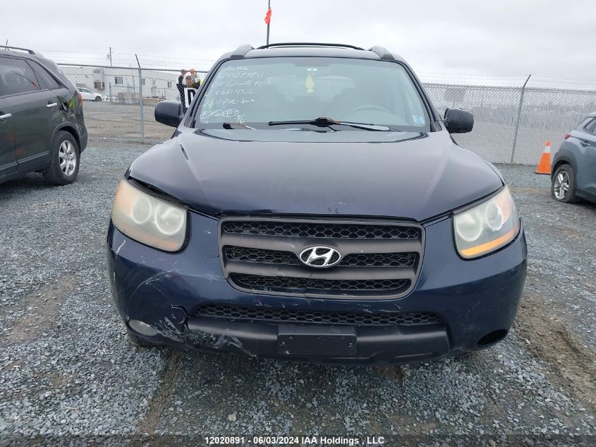 2007 Hyundai Santa Fe Gl VIN: 5NMSG73E27H066452 Lot: 12020891