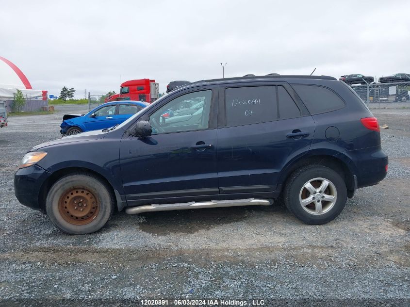 2007 Hyundai Santa Fe Gl VIN: 5NMSG73E27H066452 Lot: 12020891