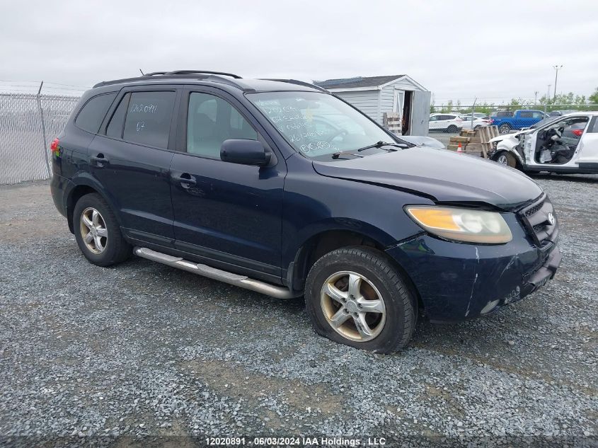 2007 Hyundai Santa Fe Gl VIN: 5NMSG73E27H066452 Lot: 12020891