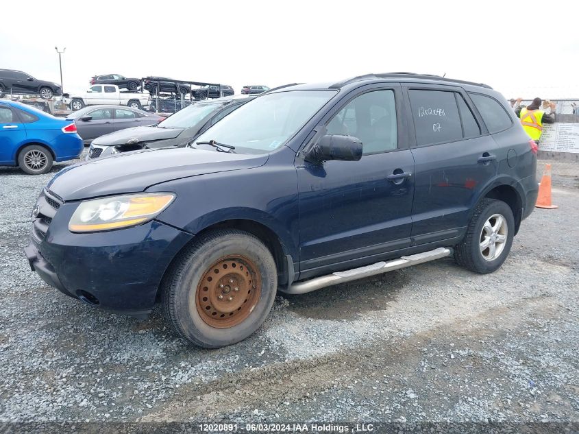 2007 Hyundai Santa Fe Gl VIN: 5NMSG73E27H066452 Lot: 12020891