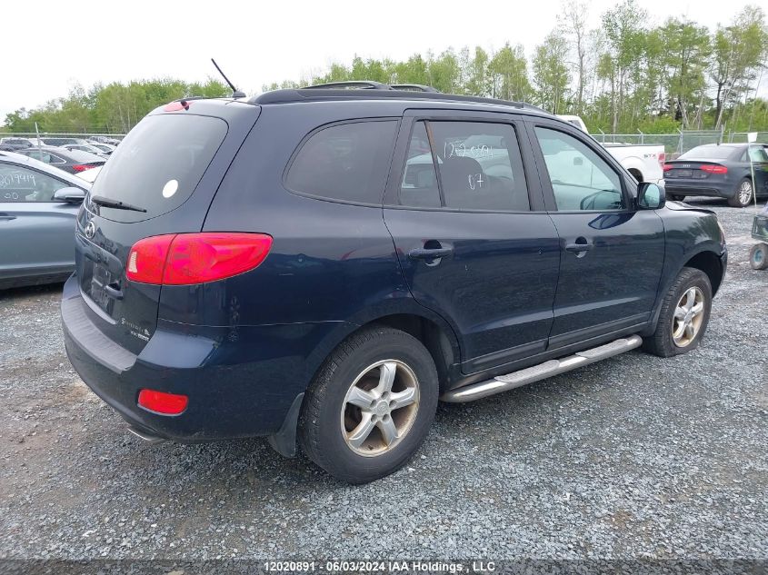 2007 Hyundai Santa Fe Gl VIN: 5NMSG73E27H066452 Lot: 12020891