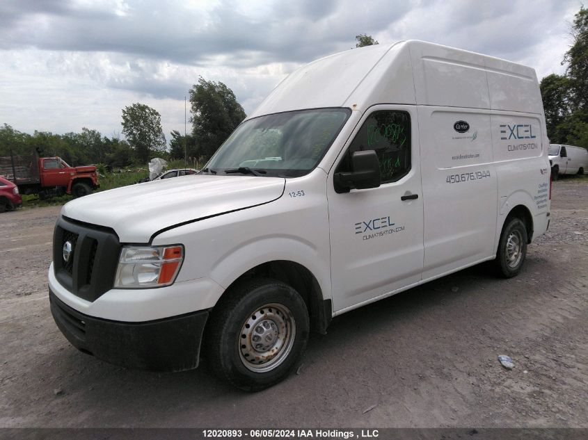 2012 Nissan Nv 2500 VIN: 1N6BF0LY7CN100674 Lot: 12020893