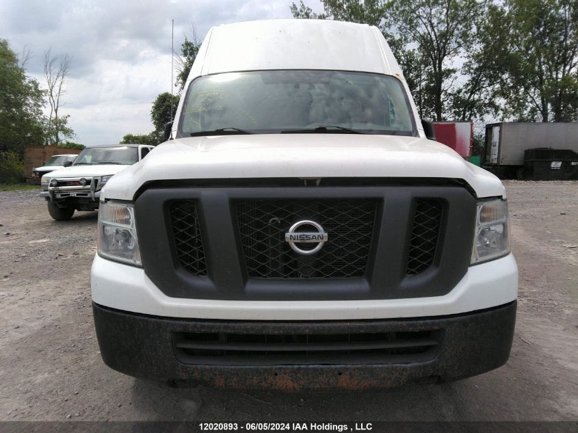 2012 Nissan Nv 2500 VIN: 1N6BF0LY7CN100674 Lot: 12020893