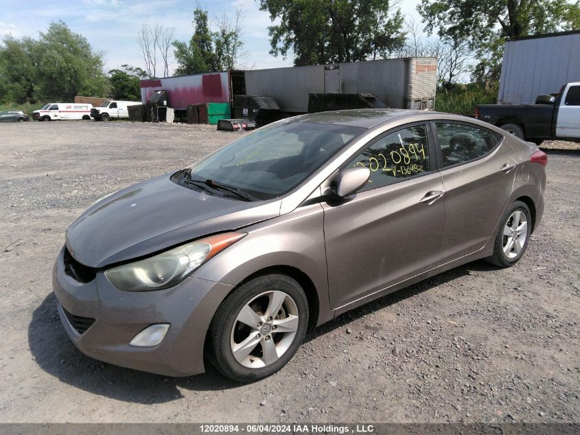 2012 Hyundai Elantra Gls/Limited VIN: 5NPDH4AE5CH136482 Lot: 12020894