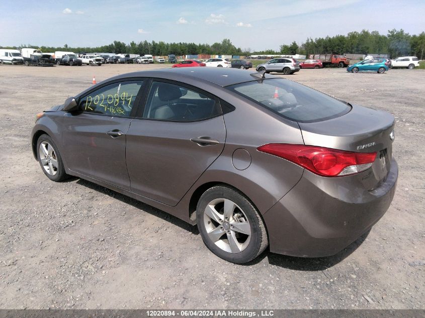 2012 Hyundai Elantra Gls/Limited VIN: 5NPDH4AE5CH136482 Lot: 12020894