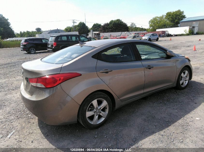 2012 Hyundai Elantra Gls/Limited VIN: 5NPDH4AE5CH136482 Lot: 12020894