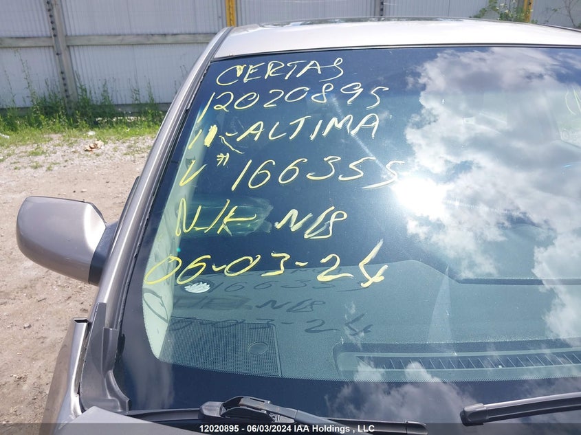 2011 Nissan Altima 2.5 S VIN: 1N4AL2AP6BC166355 Lot: 12020895