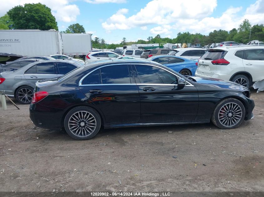 2016 Mercedes-Benz C-Class VIN: 55SWF4KB4GU178406 Lot: 12020902