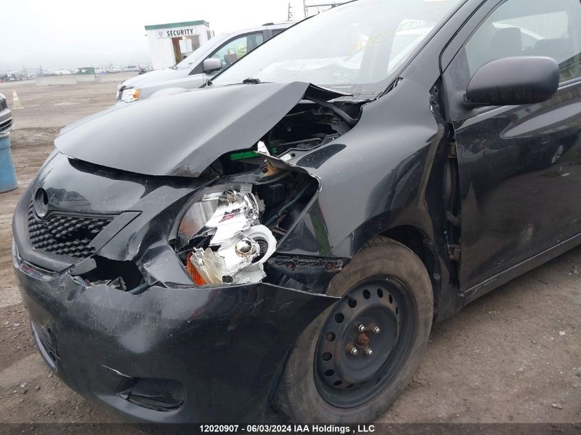 2011 Toyota Yaris VIN: JTDBT4K3XB1413278 Lot: 12020907