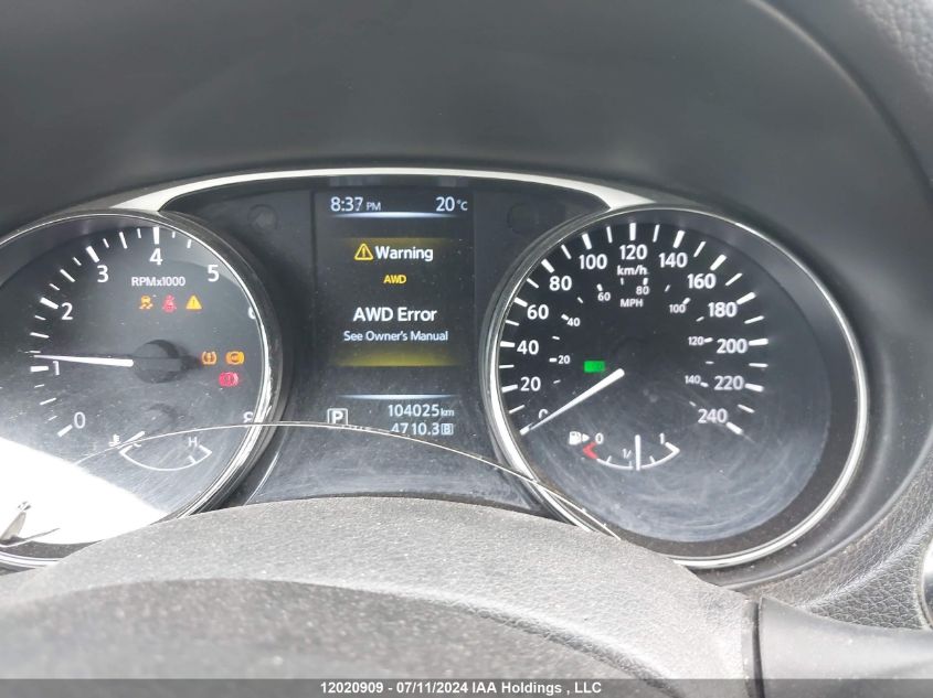 2016 Nissan Rogue VIN: 5N1AT2MV9GC873120 Lot: 12020909