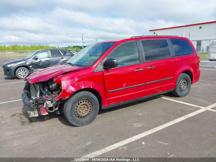 2013 Dodge Grand Caravan Se VIN: 2C4RDGBG5DR597852 Lot: 12020914