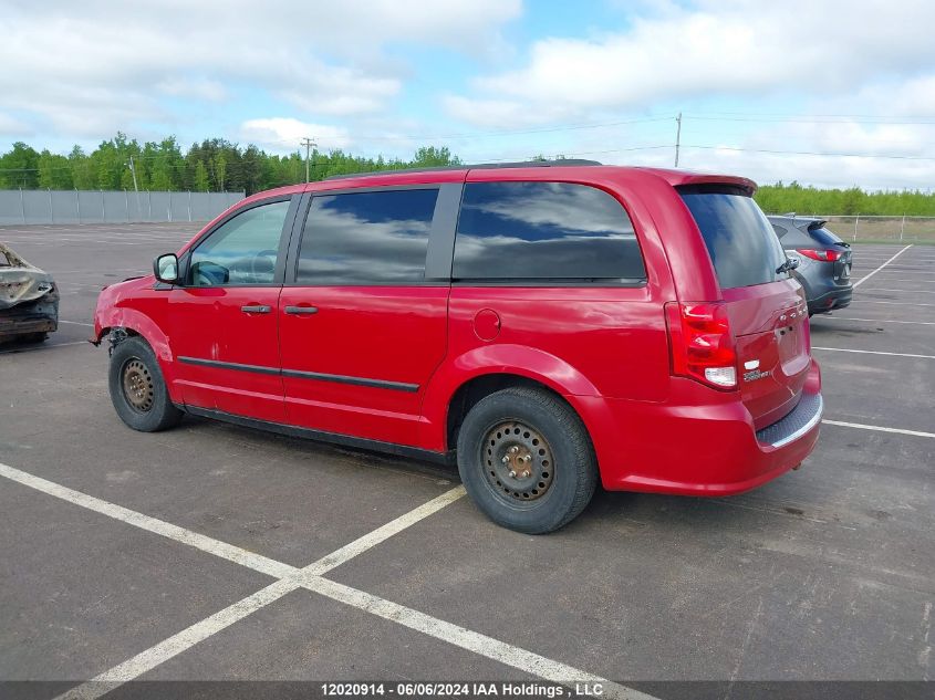 2013 Dodge Grand Caravan Se VIN: 2C4RDGBG5DR597852 Lot: 12020914