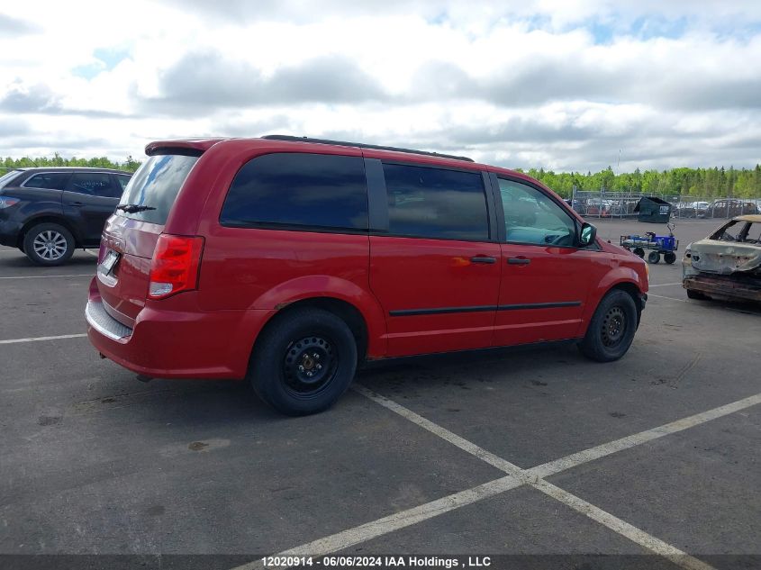 2013 Dodge Grand Caravan Se VIN: 2C4RDGBG5DR597852 Lot: 12020914