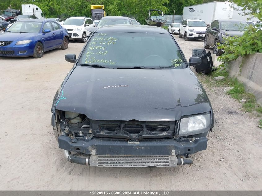 2004 Volkswagen Jetta Gls VIN: 3VWSE69M64M141934 Lot: 12020915