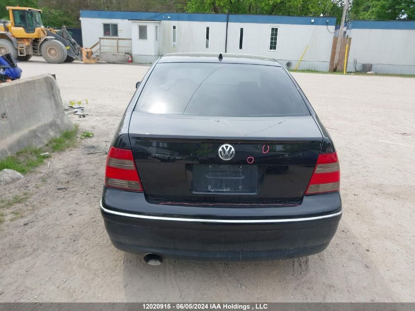 2004 Volkswagen Jetta Gls VIN: 3VWSE69M64M141934 Lot: 12020915