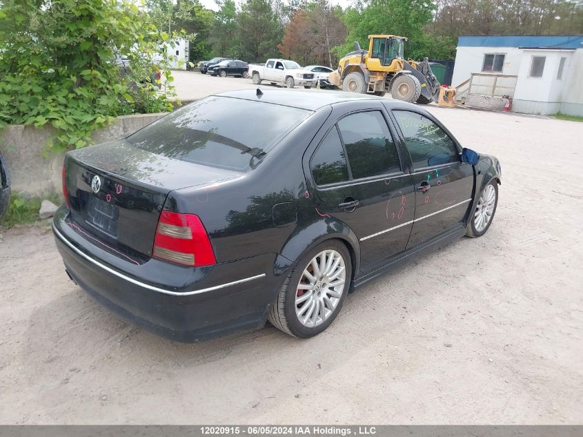 2004 Volkswagen Jetta Gls VIN: 3VWSE69M64M141934 Lot: 12020915