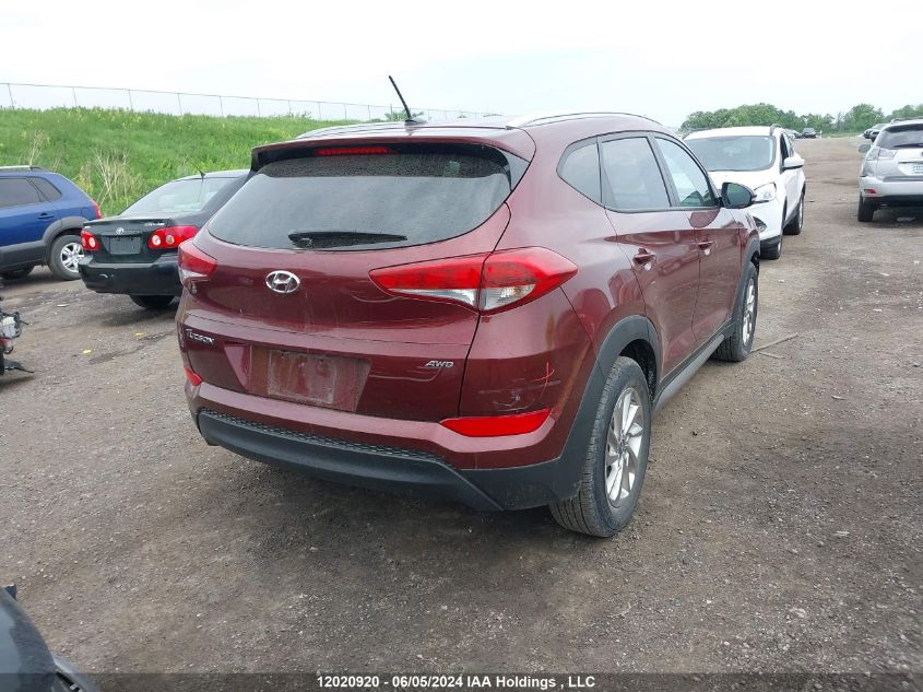 2017 Hyundai Tucson Premium VIN: KM8J3CA46HU277153 Lot: 12020920