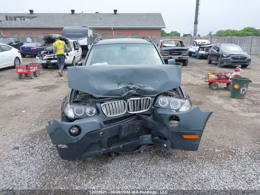 2007 BMW X3 VIN: WBXPC93427WF13868 Lot: 12020921