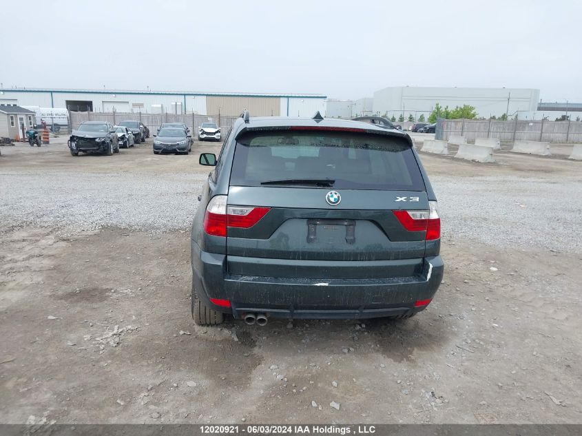 2007 BMW X3 VIN: WBXPC93427WF13868 Lot: 12020921