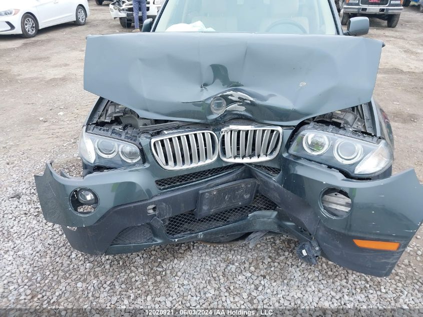 2007 BMW X3 VIN: WBXPC93427WF13868 Lot: 12020921
